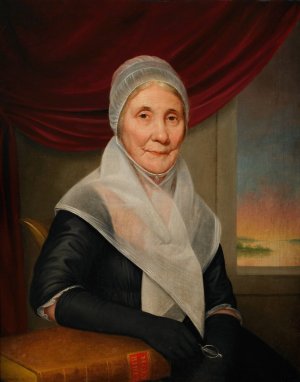 Margaret George McGlathery by Raphaelle Peale Oil Painting