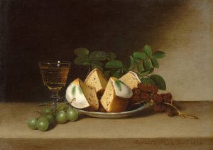 Still Life with Cake by Raphaelle Peale Oil Painting