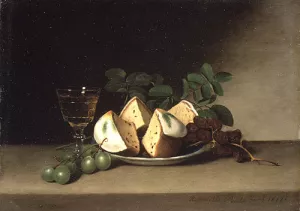 Still Life with Cake by Raphaelle Peale - Oil Painting Reproduction
