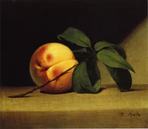 Still Life with Peach