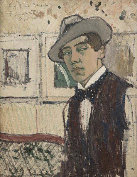 Main Product Photo of Self portrait Painting by Raymond Mcintyre