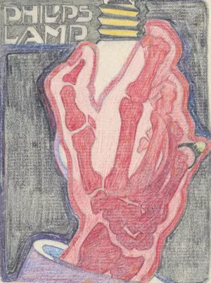 Ontwerp voor reclame voor `Philips Lamp' Oil painting by Reijer Stolk