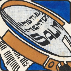 Ontwerp voor reclamefolder `Instrumenten Salm' by Reijer Stolk Oil Painting
