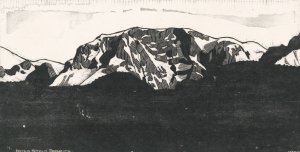 Sneeuw op het Hollengebirge by Reijer Stolk Oil Painting