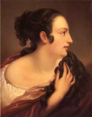 A Roman Lady painting by Rembrandt Peale