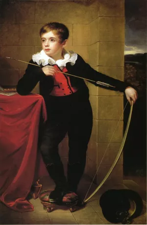 Boy from the Taylor Family painting by Rembrandt Peale