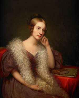 Caroline Louisa Pratt Bartlett by Rembrandt Peale Oil Painting