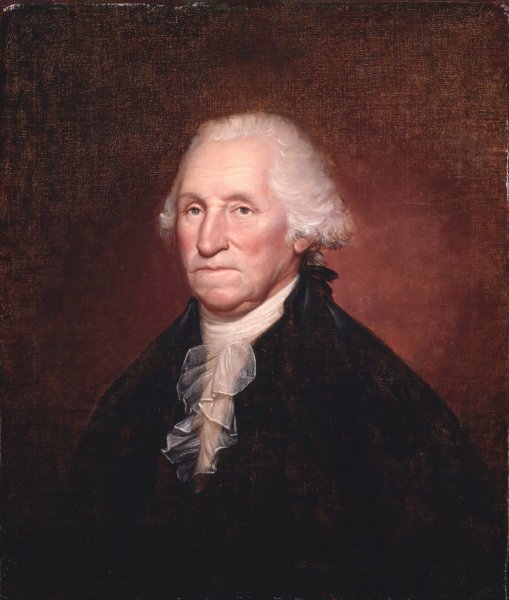 George Washington  by Rembrandt Peale - Hand-Painted Oil Painting Reproduction