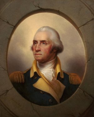 George Washington by Rembrandt Peale Oil Painting