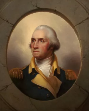 George Washington by Rembrandt Peale Oil Painting