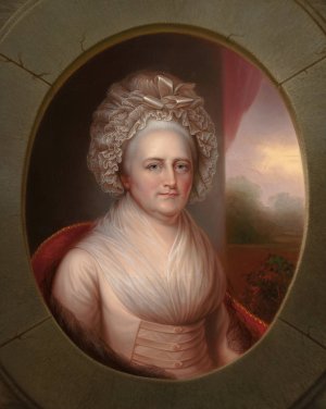 Martha Washington by Rembrandt Peale Oil Painting