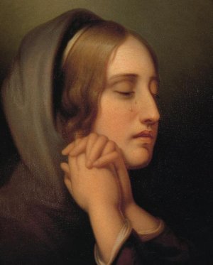 Pearl of Grief by Rembrandt Peale Oil Painting