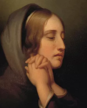 Pearl of Grief Oil painting by Rembrandt Peale