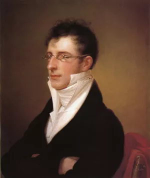 Rubens Peale by Rembrandt Peale Oil Painting