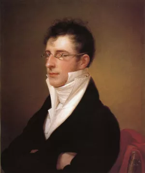Rubens Peale Oil painting by Rembrandt Peale