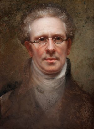 Self Portrait by Rembrandt Peale Oil Painting