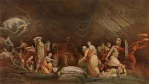 The Court Of Death by Rembrandt Peale Oil Painting