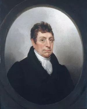 The Marquis de Lafayette Oil painting by Rembrandt Peale