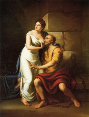 The Roman Daughter Oil painting by Rembrandt Peale