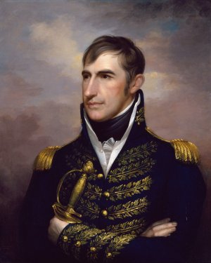 William Henry Harrison by Rembrandt Peale Oil Painting