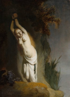 Andromeda by Rembrandt Van Rijn Oil Painting