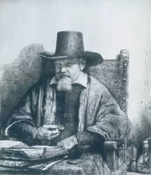 Arnold Thorlinx by Rembrandt Van Rijn Oil Painting