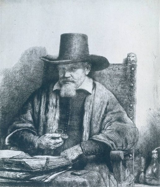 Arnold Thorlinx by Rembrandt Van Rijn - Hand-Painted Oil Painting Reproduction