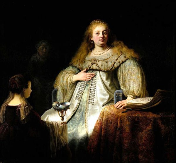 Main Product Photo of Artemisia Painting by Rembrandt Van Rijn
