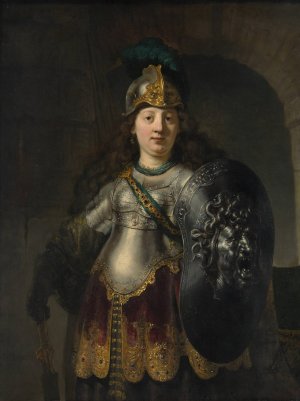 Bellona by Rembrandt Van Rijn Oil Painting