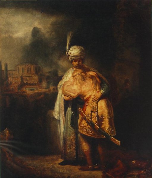 Main Product Photo of Biblical Scene Painting by Rembrandt Van Rijn