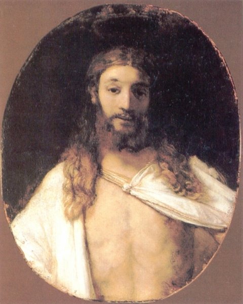 Main Product Photo of Christ Resurrected II Painting by Rembrandt Van Rijn