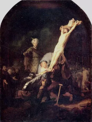 Crucifixion by Rembrandt Van Rijn - Oil Painting Reproduction