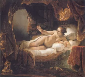 Danea by Rembrandt Van Rijn Oil Painting