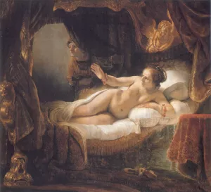 Danea by Rembrandt Van Rijn - Oil Painting Reproduction