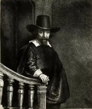 Ephraim Bonus, Jewish Physician painting by Rembrandt Van Rijn