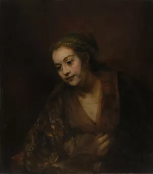 Hendrickje Stoffels by Rembrandt Van Rijn Oil Painting