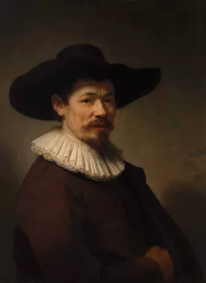 Herman Doomer by Rembrandt Van Rijn Oil Painting