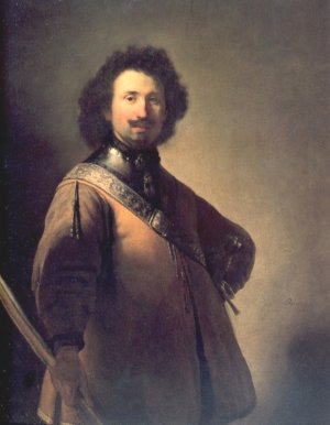 Joris de Caullery by Rembrandt Van Rijn Oil Painting