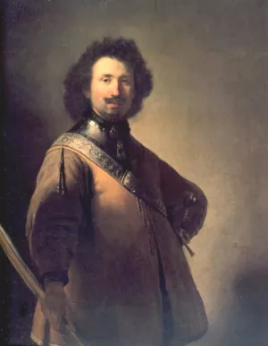 Joris de Caullery painting by Rembrandt Van Rijn