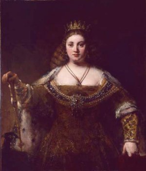 Juno by Rembrandt Van Rijn Oil Painting