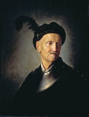 Man in Armour by Rembrandt Van Rijn Oil Painting