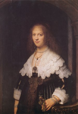 Maria Trip by Rembrandt Van Rijn Oil Painting