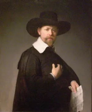 Marten Looten Oil painting by Rembrandt Van Rijn