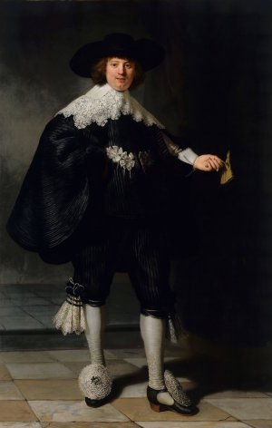 Marten Soolmans by Rembrandt Van Rijn Oil Painting
