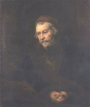 Old Man Dressed as Saint Paul by Rembrandt Van Rijn Oil Painting