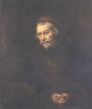 Old Man Dressed as Saint Paul Oil painting by Rembrandt Van Rijn