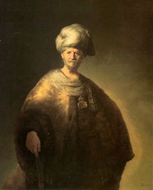 Portrait of a Man in Oriental Garment