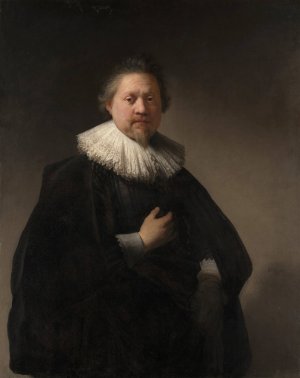 Portrait of a Man by Rembrandt Van Rijn Oil Painting