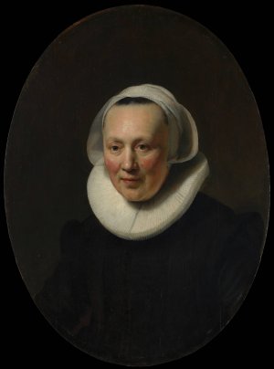 Portrait of a Woman by Rembrandt Van Rijn Oil Painting
