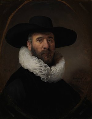 Portrait of Dirck Jansz. Pesser by Rembrandt Van Rijn Oil Painting